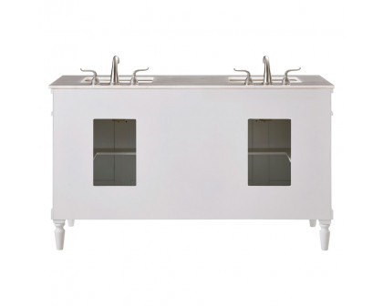 Elegant Bathroom Vanity - Antique White (VF13060DAW)