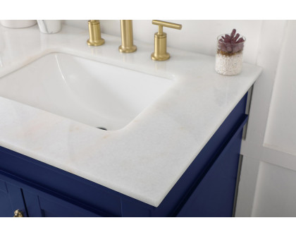 Elegant Bathroom Vanity - Blue (VF13060DBL)