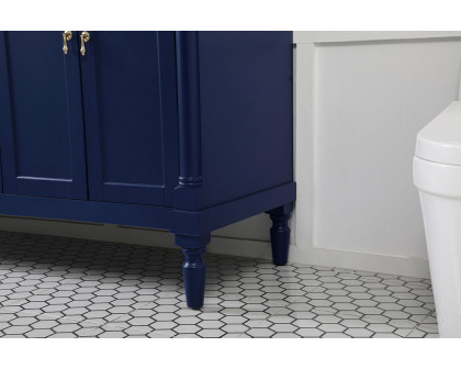 Elegant Bathroom Vanity - Blue (VF13060DBL)