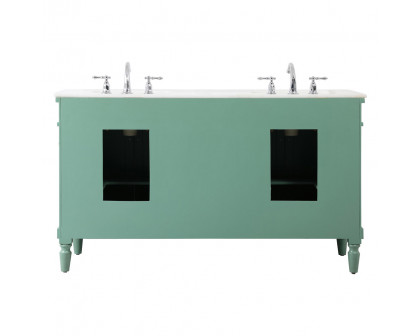 Elegant Bathroom Vanity - Vintage Mint (VF13060DVM)