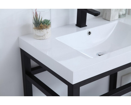 Elegant Bathroom Vanity - Black, L 30" (VF14030BK)