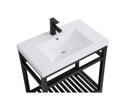 Elegant Bathroom Vanity - Black, L 30" (VF14030BK)