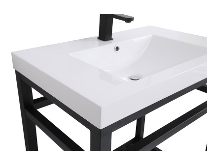 Elegant Bathroom Vanity - Black, L 30" (VF14030BK)