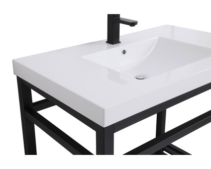 Elegant Bathroom Vanity - Black, L 36" (VF14036BK)