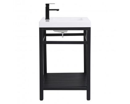 Elegant Bathroom Vanity - Black, L 36" (VF14036BK)