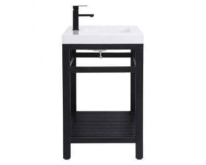 Elegant Bathroom Vanity - Black, L 42" (VF14042BK)