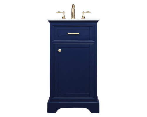 Elegant Bathroom Vanity - Blue (VF15019BL)