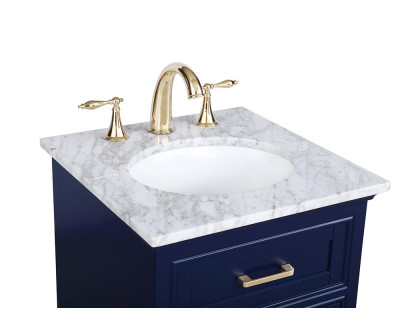 Elegant Bathroom Vanity - Blue (VF15019BL)