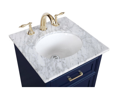 Elegant Bathroom Vanity - Blue (VF15019BL)