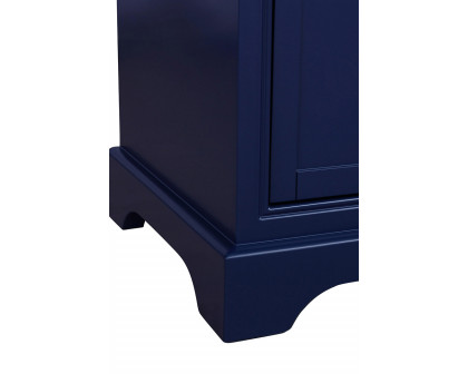 Elegant Bathroom Vanity - Blue (VF15019BL)