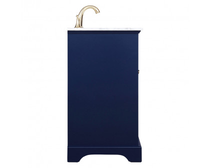 Elegant Bathroom Vanity - Blue (VF15019BL)