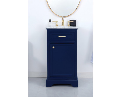 Elegant Bathroom Vanity - Blue (VF15019BL)