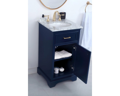 Elegant Bathroom Vanity - Blue (VF15019BL)