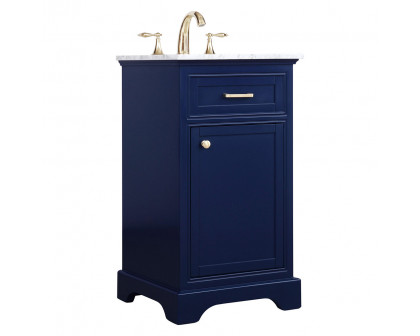 Elegant Bathroom Vanity - Blue (VF15019BL)