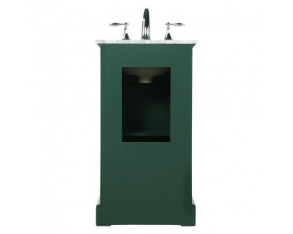 Elegant Bathroom Vanity - Green (VF15019GN)