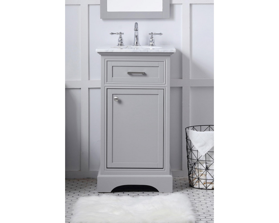 Elegant Bathroom Vanity - Gray (VF15019GR)