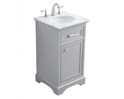 Elegant Bathroom Vanity - Gray (VF15019GR)