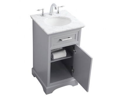 Elegant Bathroom Vanity - Gray (VF15019GR)