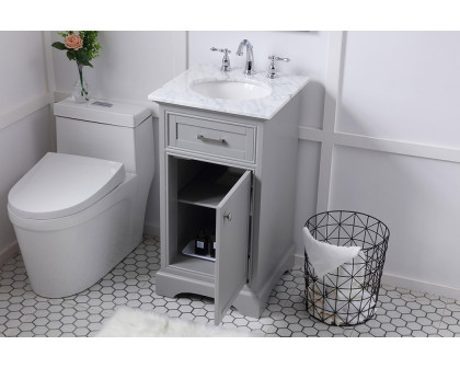 Elegant Bathroom Vanity - Gray (VF15019GR)