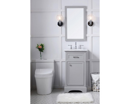 Elegant Bathroom Vanity - Gray (VF15019GR)