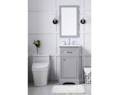 Elegant Bathroom Vanity - Gray (VF15019GR)