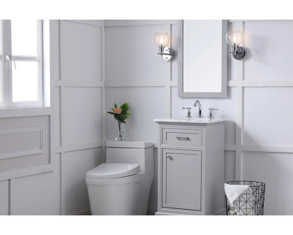 Elegant Bathroom Vanity - Gray (VF15019GR)