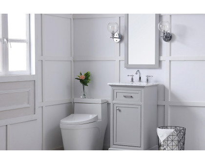 Elegant Bathroom Vanity - Gray (VF15019GR)