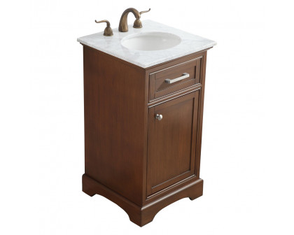 Elegant Bathroom Vanity - Teak (VF15019TK)