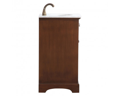 Elegant Bathroom Vanity - Teak (VF15019TK)