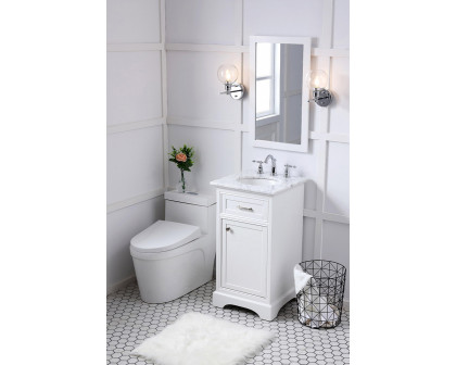 Elegant Bathroom Vanity - White (VF15019WH)