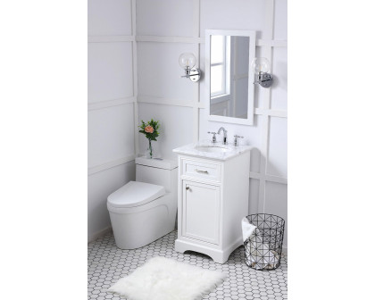 Elegant Bathroom Vanity - White (VF15019WH)