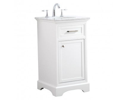 Elegant Bathroom Vanity - White (VF15019WH)