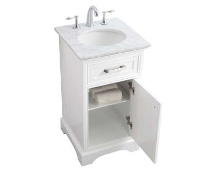 Elegant Bathroom Vanity - White (VF15019WH)