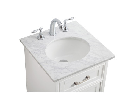 Elegant Bathroom Vanity - White (VF15019WH)