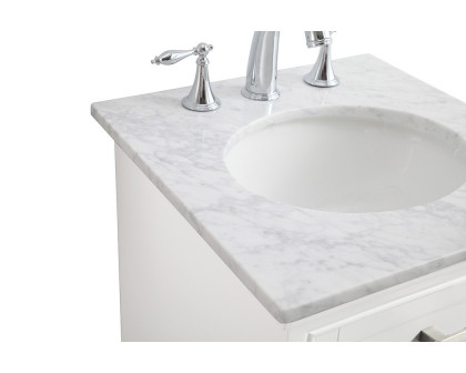 Elegant Bathroom Vanity - White (VF15019WH)