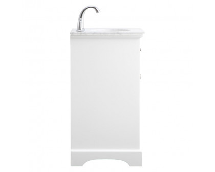 Elegant Bathroom Vanity - White (VF15019WH)