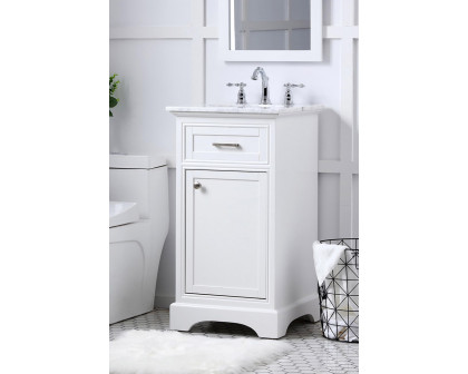 Elegant Bathroom Vanity - White (VF15019WH)