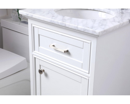 Elegant Bathroom Vanity - White (VF15019WH)