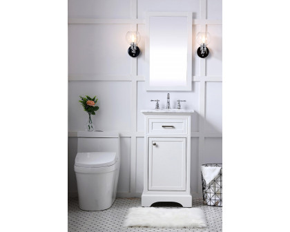 Elegant Bathroom Vanity - White (VF15019WH)