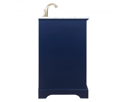 Elegant Bathroom Vanity - Blue, L 24" (VF15024BL)