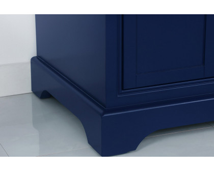 Elegant Bathroom Vanity - Blue, L 24" (VF15024BL)