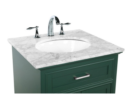 Elegant Bathroom Vanity - Green, L 24" (VF15024GN)