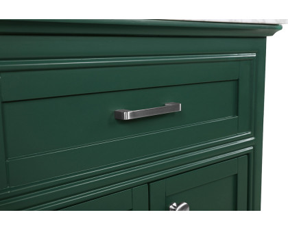 Elegant Bathroom Vanity - Green, L 24" (VF15024GN)