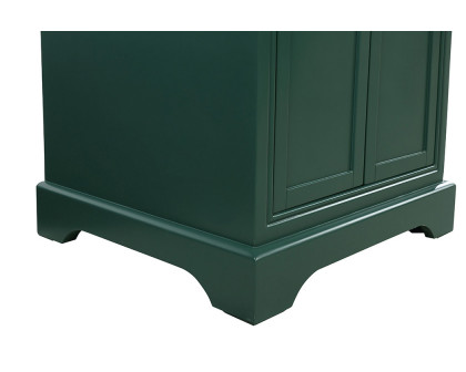 Elegant Bathroom Vanity - Green, L 24" (VF15024GN)