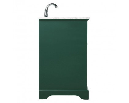 Elegant Bathroom Vanity - Green, L 24" (VF15024GN)