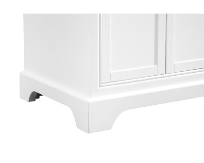 Elegant Bathroom Vanity - White, L 24" (VF15024WH)