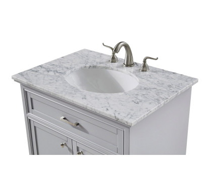 Elegant Bathroom Vanity - Gray, L 30" (VF15030GR)