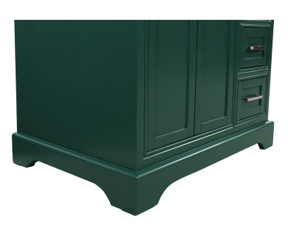 Elegant Bathroom Vanity - Green, L 32" (VF15032GN)