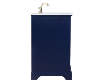 Elegant Bathroom Vanity - Blue, L 36" (VF15036BL)