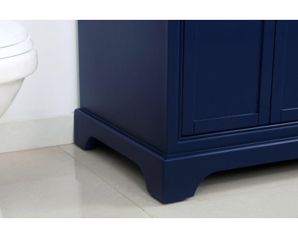 Elegant Bathroom Vanity - Blue, L 36" (VF15036BL)